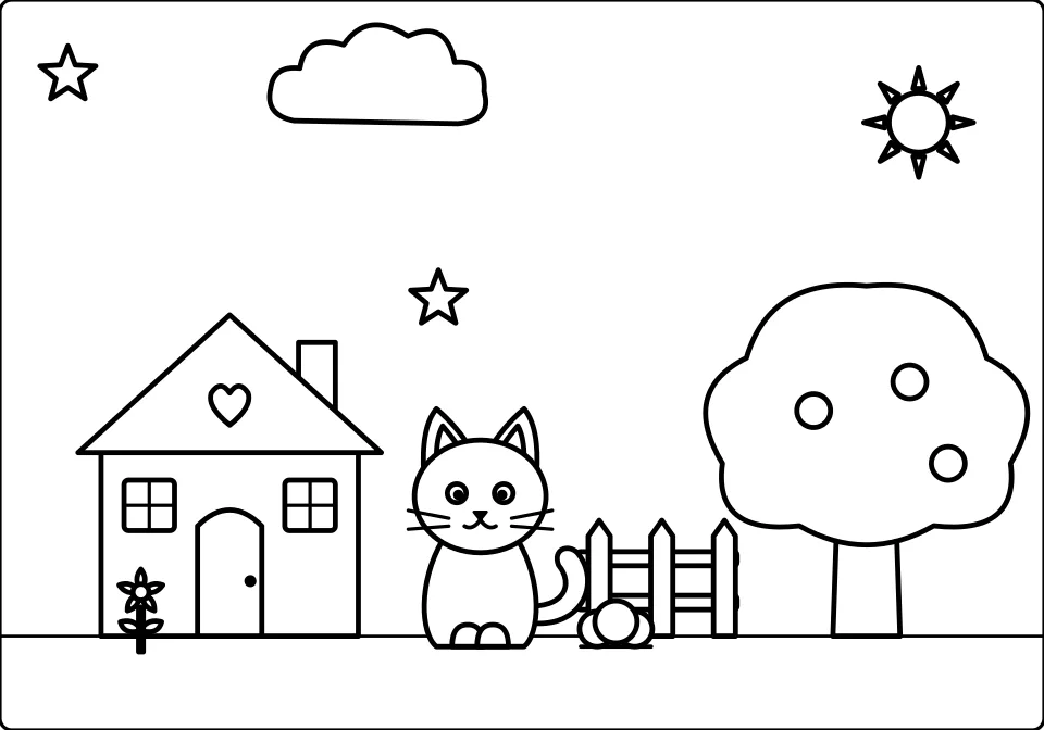Afternoon on the Farm Spot the Difference (10 Differences) — picture B