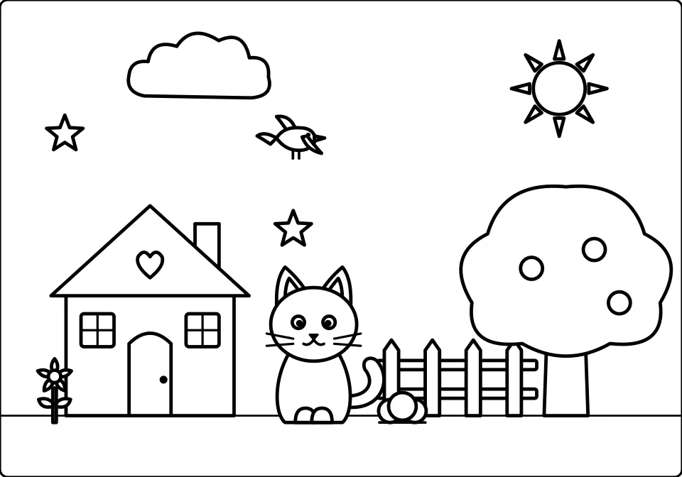 Afternoon on the Farm Spot the Difference (7 Differences) — picture B